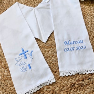 Custom Baptism Scarf