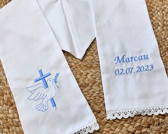 Custom Baptism Scarf