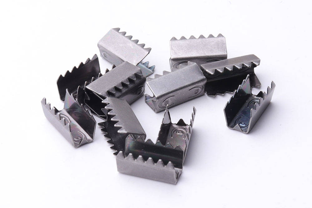 30pcs Ribbon End Clamps 12mm Ribbon Crimp Cord End Cord Crimp End Crimp Fasteners Ribbon End Cap Ribbon Ends Clamps