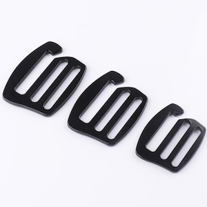 G hooks Black Metal G Hook High quality Bag hook  belt hook webbing hook strap buckle Optional size
