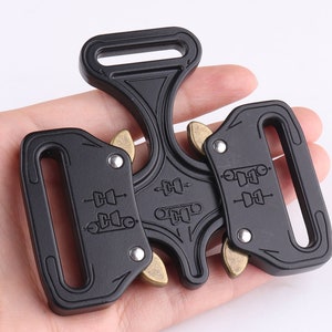 Release Buckle Quick Side Release Buckle Seat Belts Buckle Double Buckle Dog Collar Luggage Buckle Heavy Duty