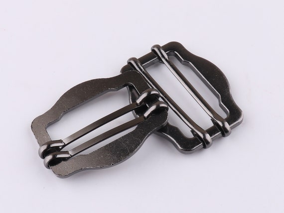 Belt Buckle Double Pin Sliding Belt Buckle Strap Buckle Adjuster 30mm  Buckle Pin Buckle for Purse Bag Strap Buckle Slide 6pcs/12pcs 