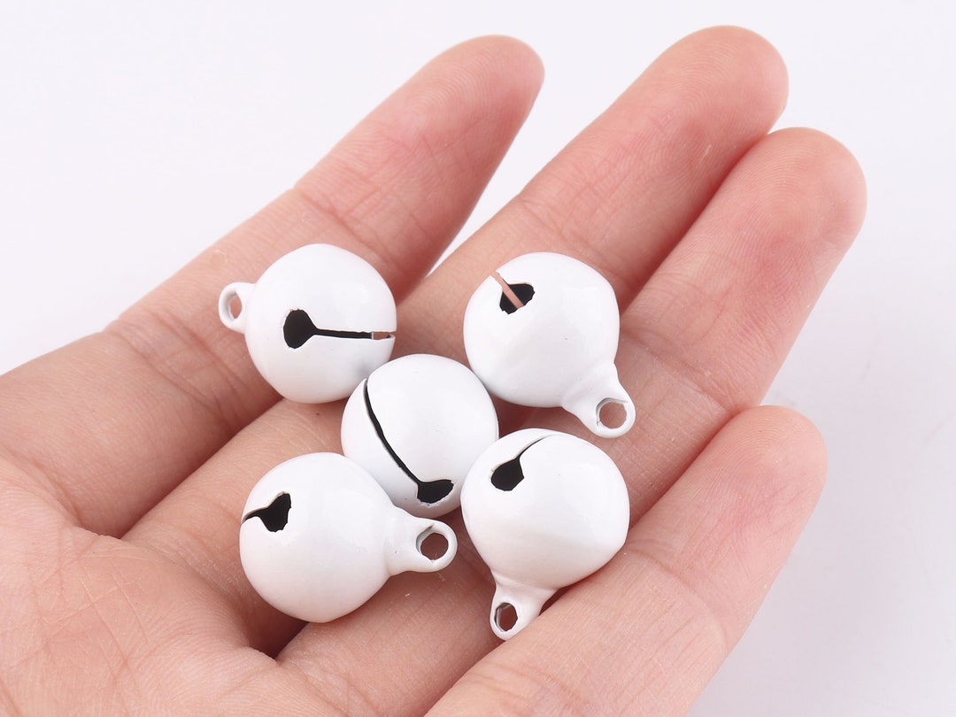 White Jingle Bells Sound Christmas Bells Ornament Bells Charm
