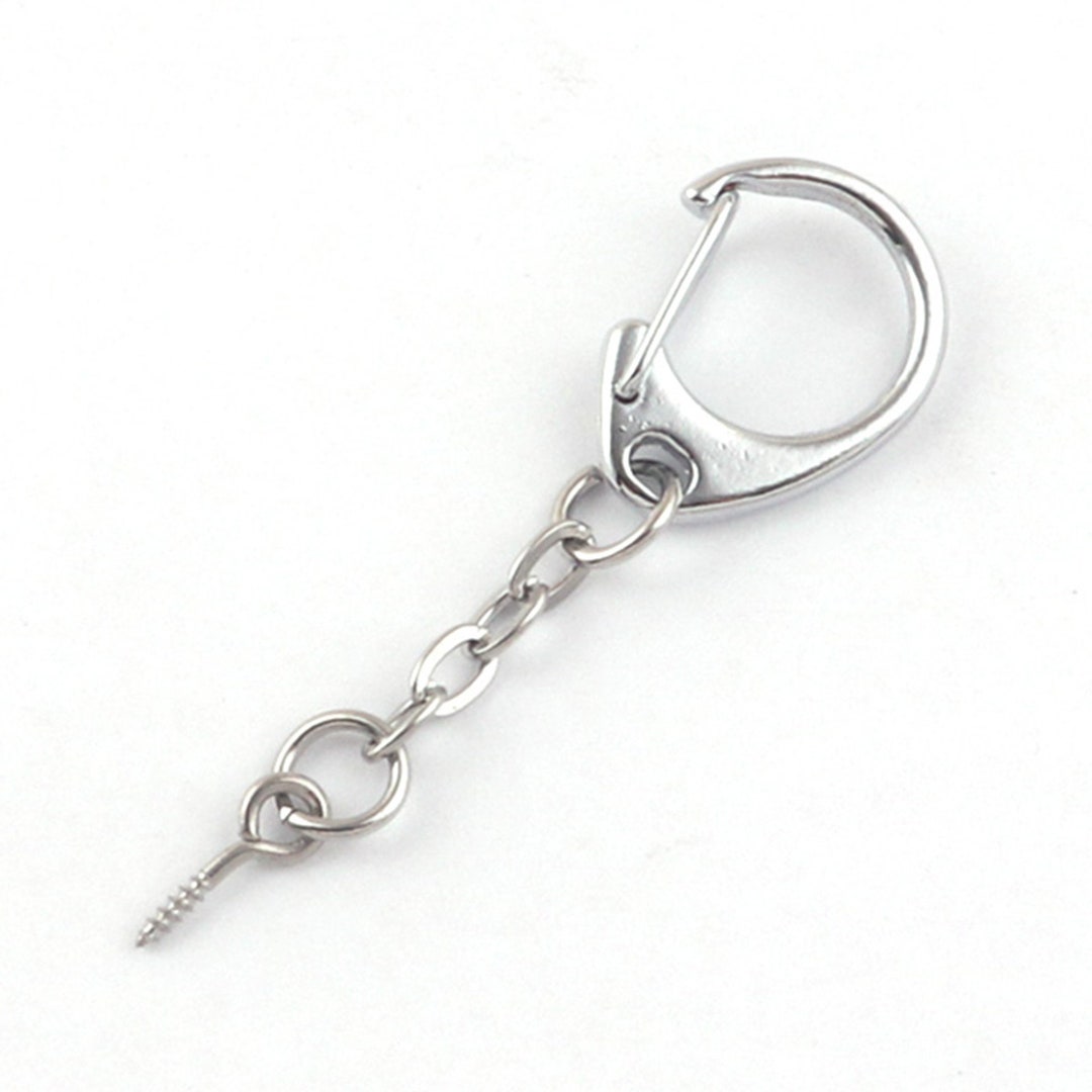 Porte-clé Doré 360 Pièces Kit 360 Attaches Porte-clés Brateuanoii - Anneaux, Chaînettes, œillets - Doré - DIY, Déco Chainette Porte Clé