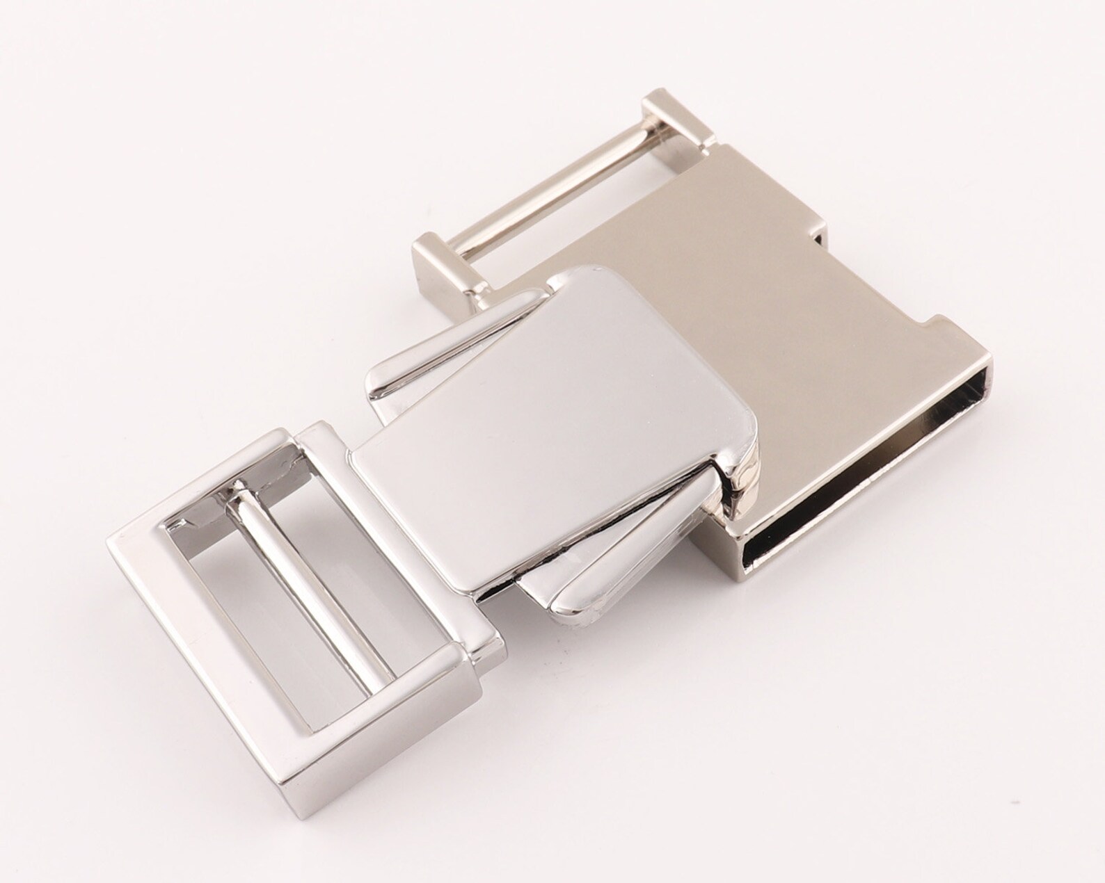 Release Buckles Dog Collar Hardware Sets Silver Strap Adjuster Etsy