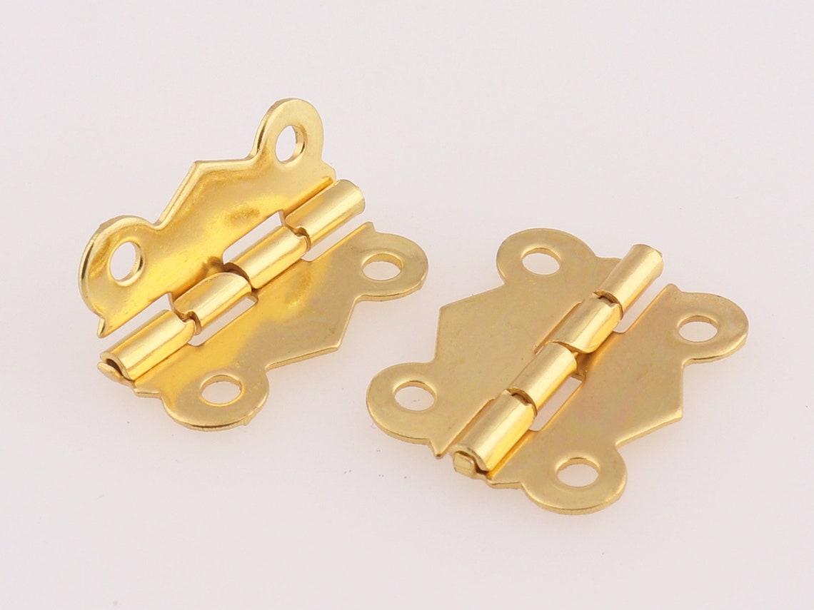 Butterfly Hinges Small Hinges Wooden Hinges Jewelry Box Hinges Etsy