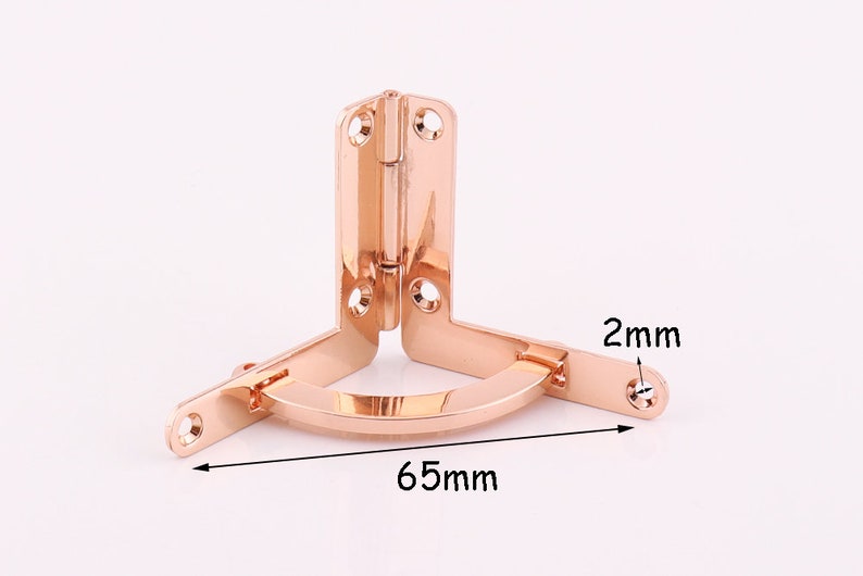Rose Gold Quadrant Hinge 4044mm Box Hinge Metal Box Hinges Etsy