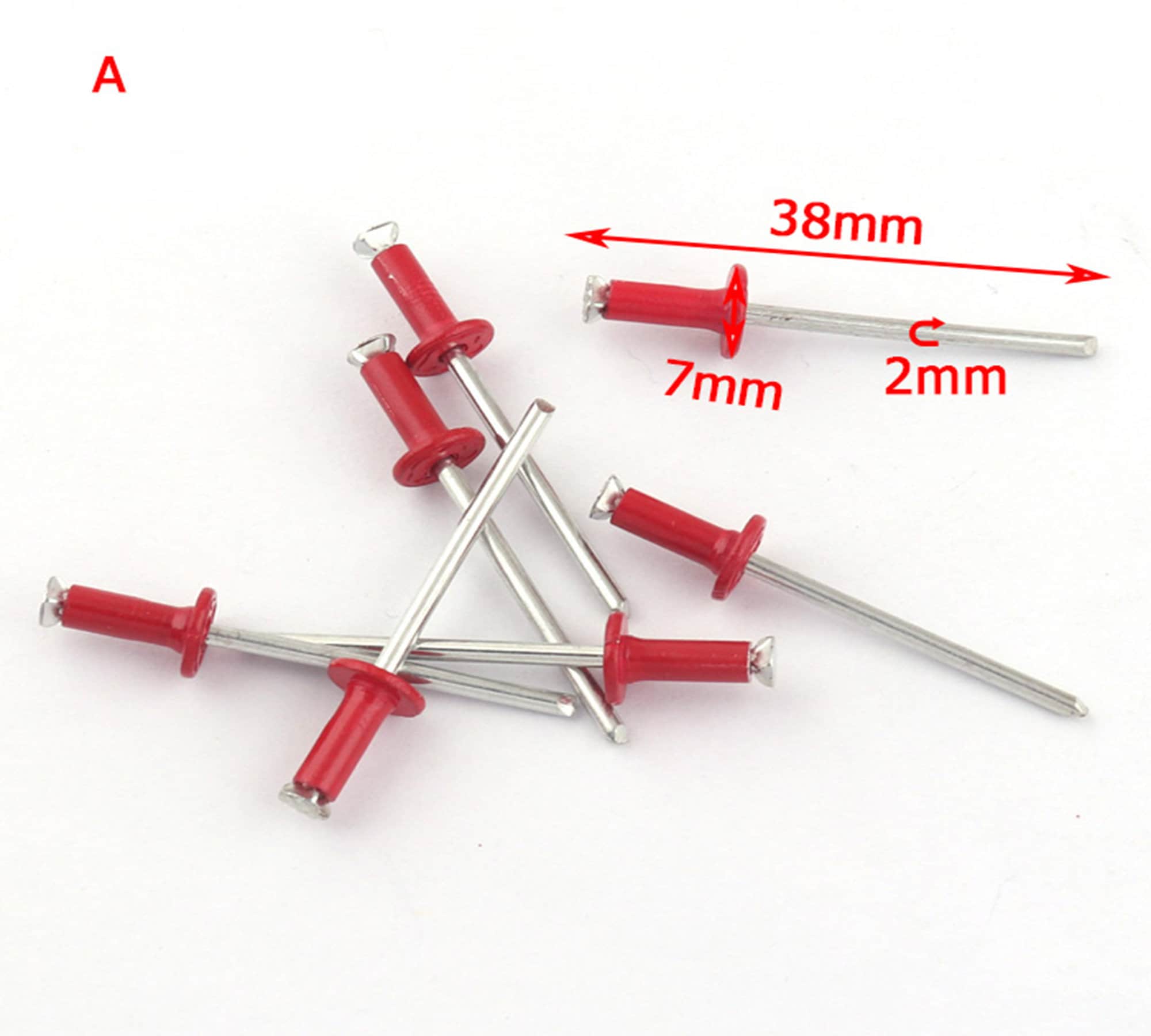 Red Rivet Aluminum Rivet Red Rivets Pop Rivets Aluminum Pop Rivets Hardware ...