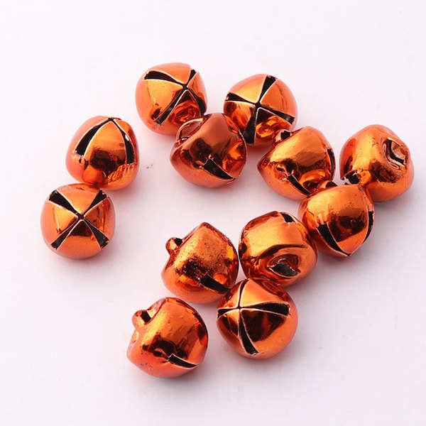 Jingle bells Charm 9mm bells Christmas bells decorative bells sound bells bulk jingle bells Charm Pendants Jewelry Making Findings