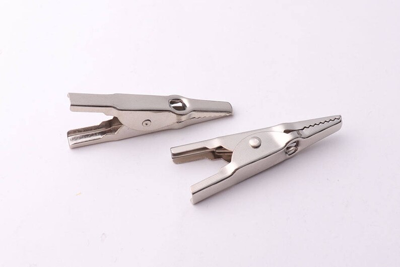 20pcs Alligator clips with teeth Alligator Clamps With Hole Etsy