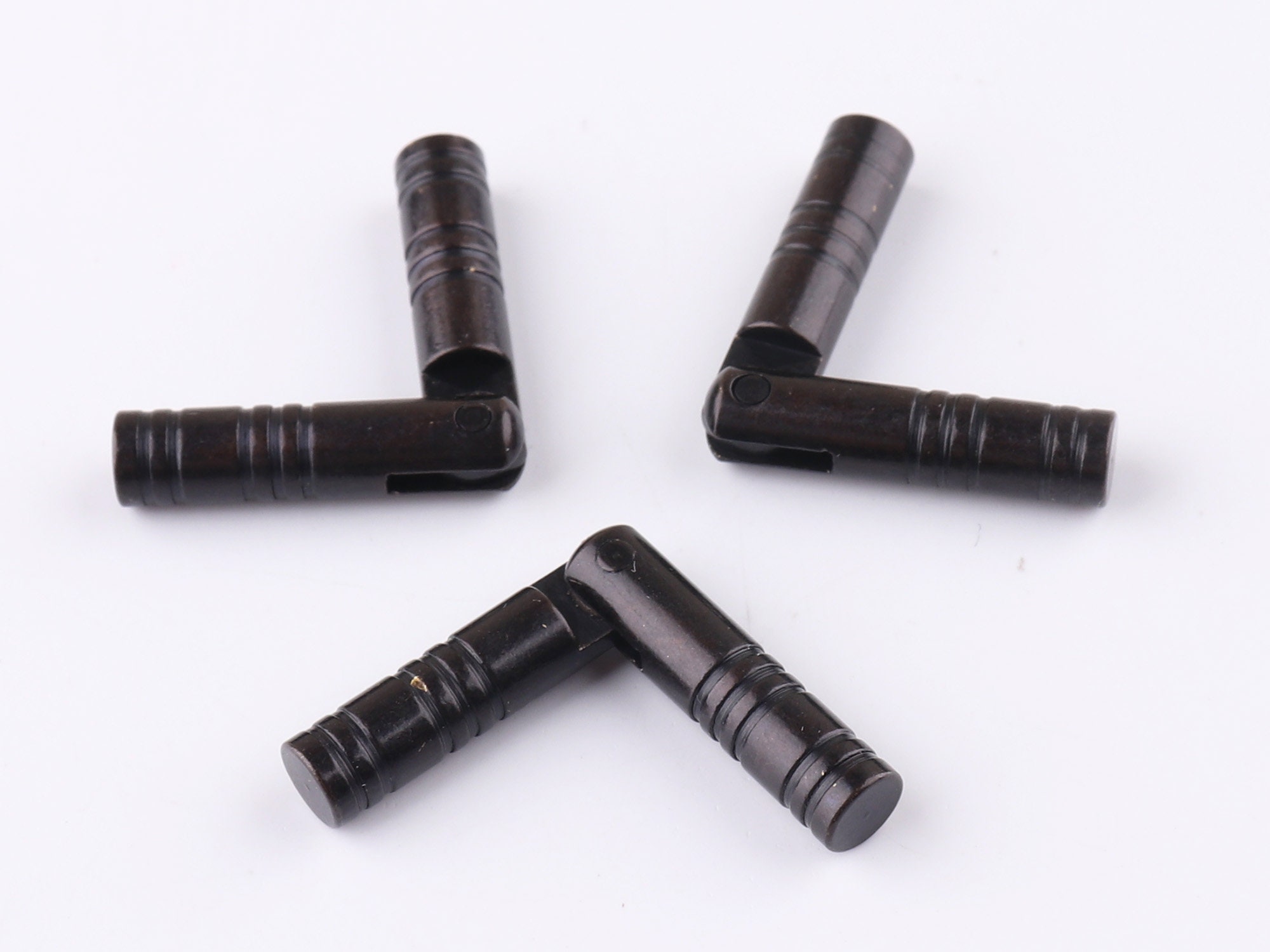 Gunmetal Barrel Hinge Concealed Hinges Dollhouse Hinges Miniature