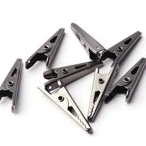 Gunmetal metal Clips with teeth bulk clip metal  clips bulk clips spring clips