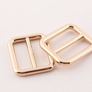 Adjuster buckle 20mm Metal Slide Buckle adjuster slide buckle Strap buckle Strap slider strap adjuster for bags fingdings