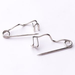 30pcs silver safety pins 38mm*8mm safety pin Sewing Pins Brooch pins