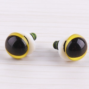 5pair 10mm Plastic Doll Eyes amigurumi eyes Round safety eye toy eyes Craft Safety Eyes Doll Eyes With Washers