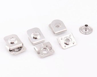 20set Metal Hook and Eye clasp Hook and Eyes Fasteners for Trouser and Skirts