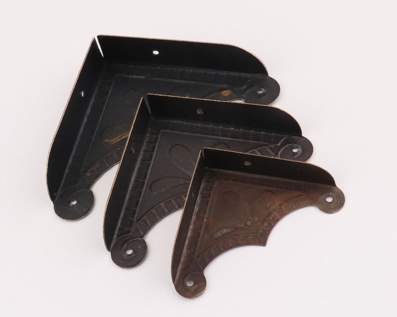 Corner Protectors Antique Bronze Vintage Look Brass Corner Etsy