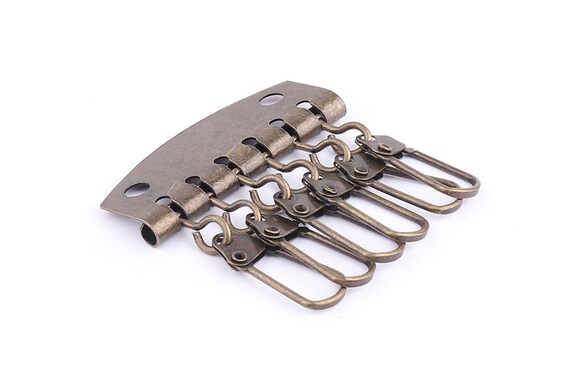 Porte-clés Organisateur à Glissière Avec 20 Boucles - Gestion Des Clés Pratique, Marque Uxcell