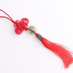 Chinese Knot Tassel,lucky Knot Tassels,red Charms Tassel Chinese Knot ...
