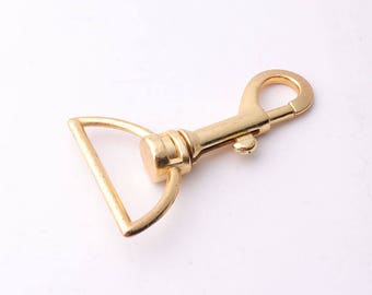 4pcs oro girevole i ganci a scatto 1"1/8"inch(30mm) Trigger scatta girevole ganci per cordini cordino clip aragosta ganci per cinghie cordino Bag