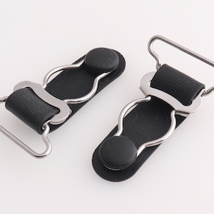 Suspender Clasp Dungaree Buckle Strap Adjustable Buckle Clothes Making Clip For Overalls/Dungarees 1&#39;&#39;Inch(26mm) 10pcs