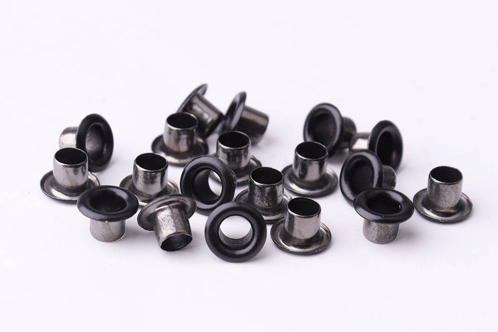 9mm 6mm Black Eyelet Grommet Brass Grommets Eyelets Metal Etsy