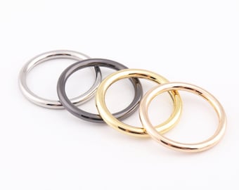 1"inch O-ring buckle o rings Round rings Purse ring Bag Ring strap rings metal O rings for Leather Craft Purse Hardware