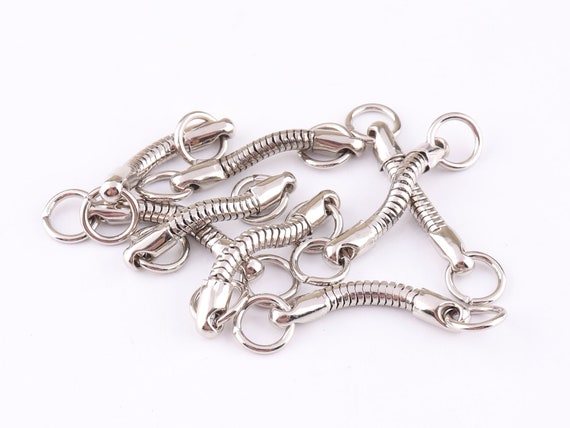 Necklace Extenders,10pcs Stainless Steel Extension Chains For