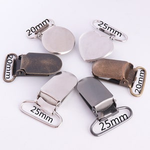 Suspender Clips Pacifier Clips Dummy Clips Mitten Clips Holder Baby Pacifier Clips Bib Holder More Style 20pcs
