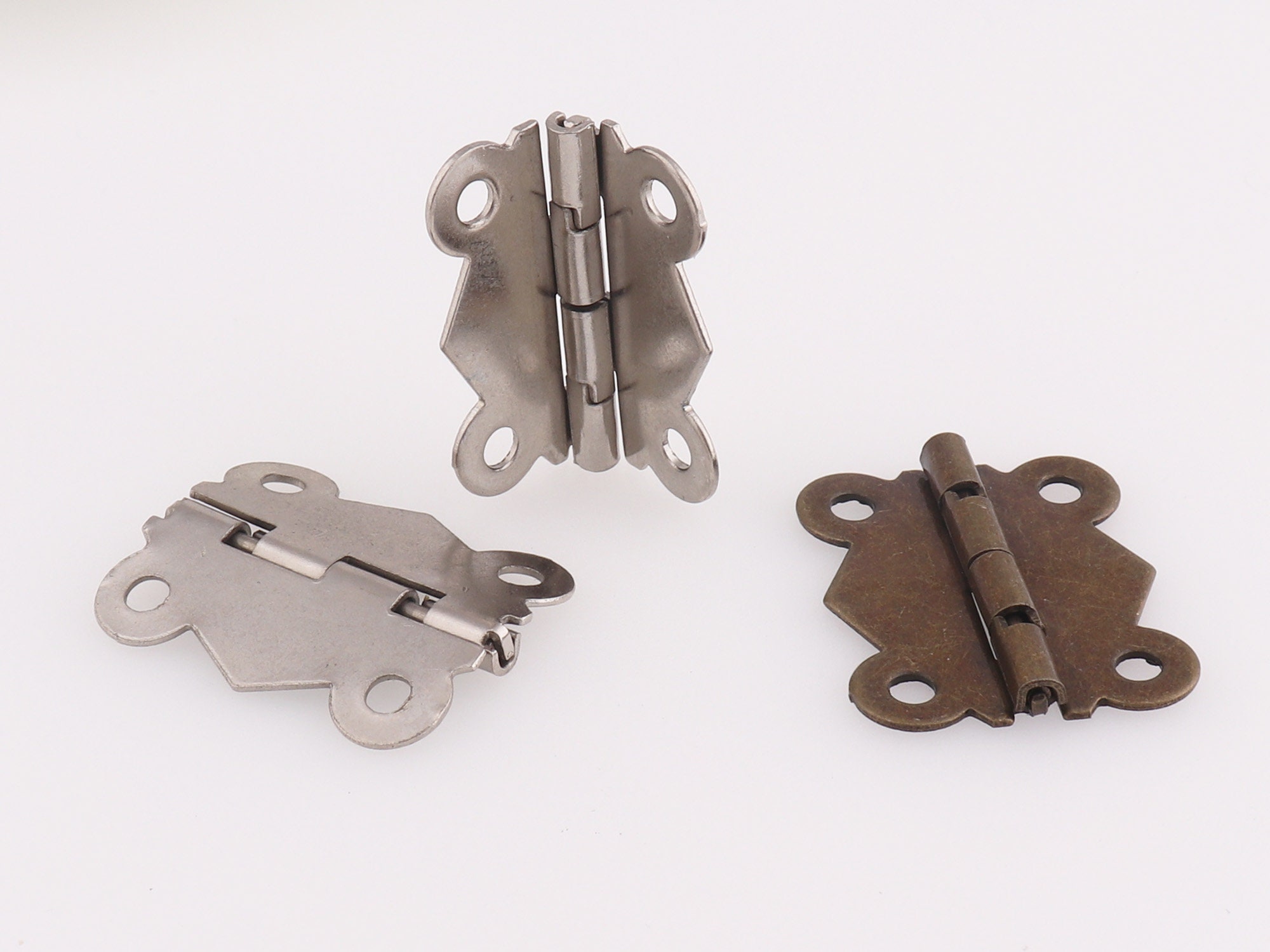 Butterfly Hinges Small Hinges Wooden Hinges Jewelry Box Hinges Etsy