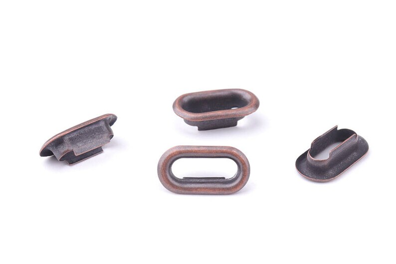 Leatherworking Sewing & Fiber 50set Oval Eyelet Grommets with washer