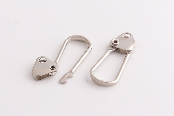 Lanyard Snap Clip Hooks 23mm10mm Silver Lanyard Clips Lanyard Clasp Lanyard  Snap Hooks Spring Clips Jewelry Clasp for Key Ring Keychain 