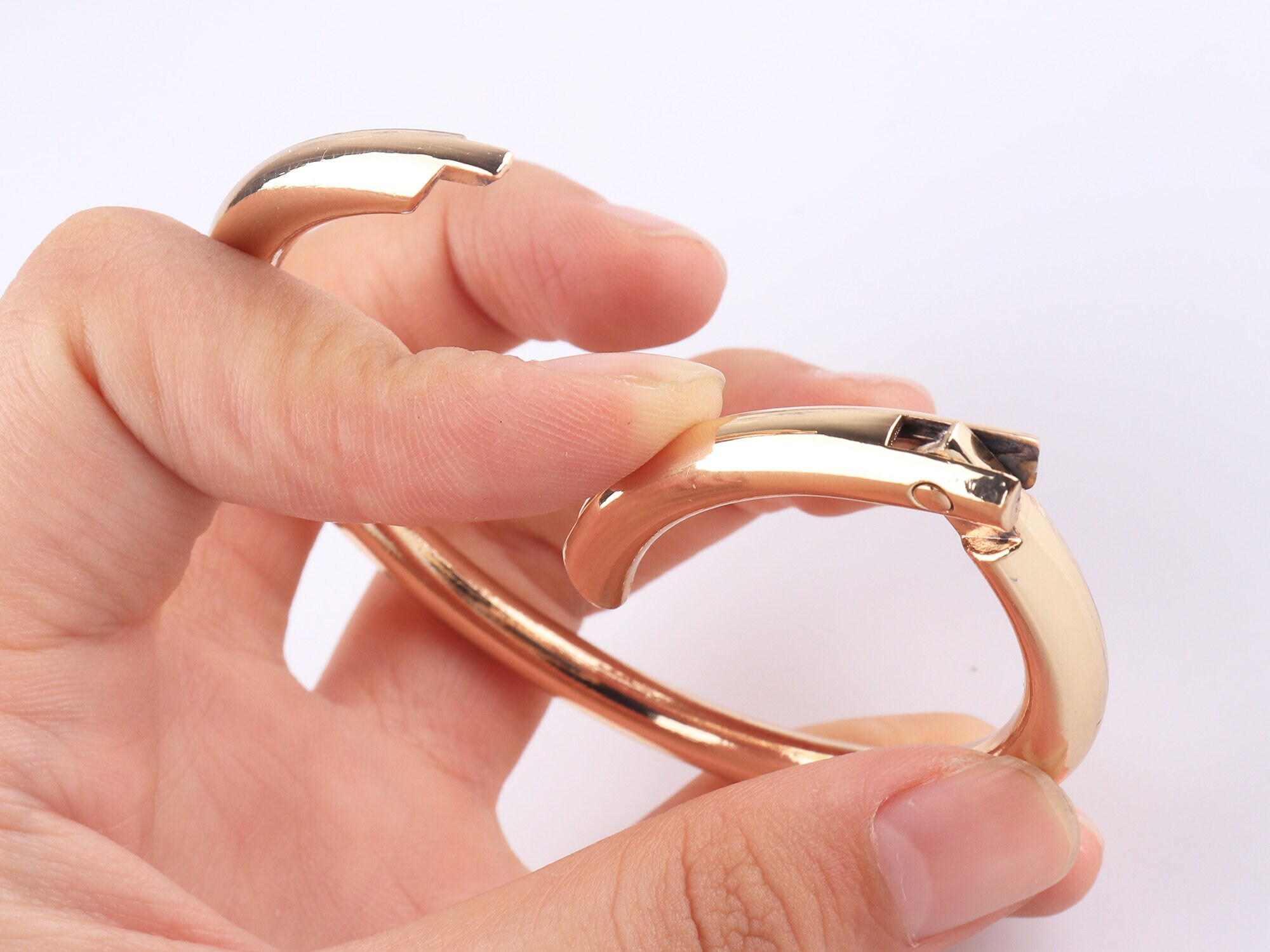 Large Spring Gate Ring O Ring Round Gate Ring Spring Ring - Etsy