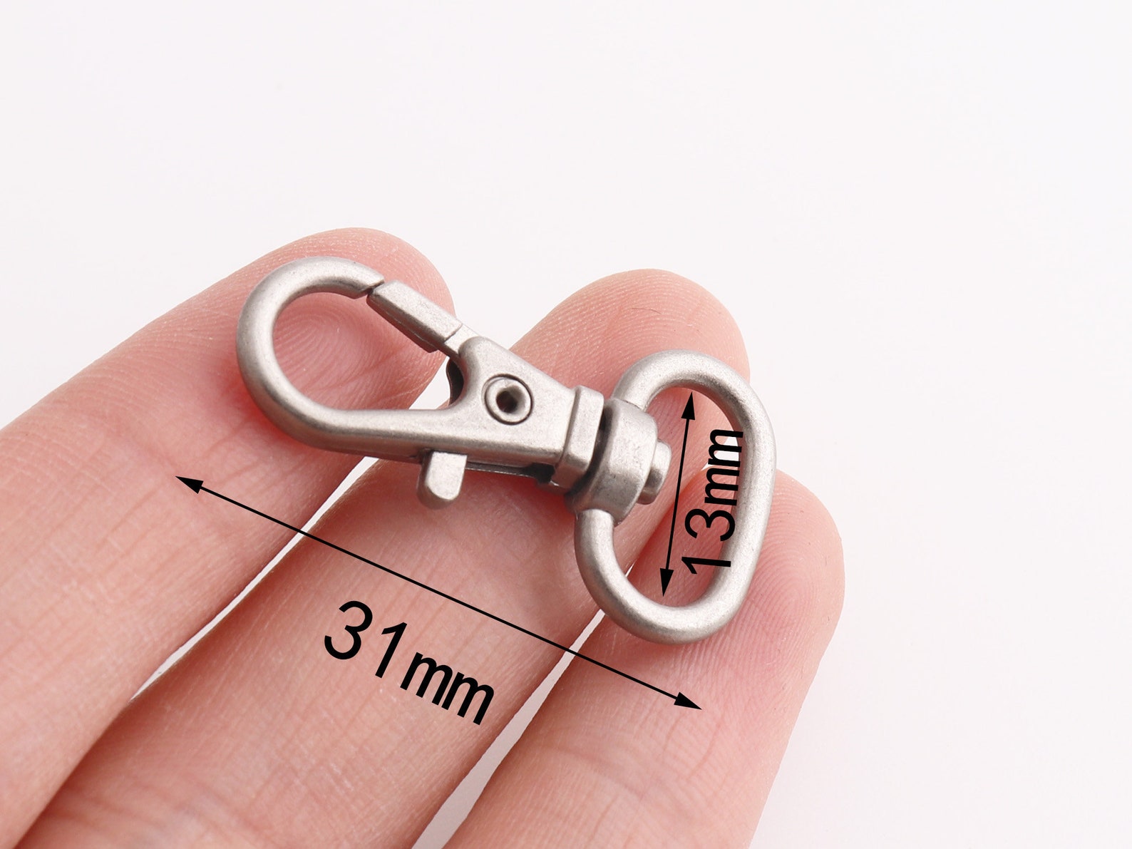 Swivel Clasps Snap Hook Metal Clasp Keychain Clasps Purse Etsy