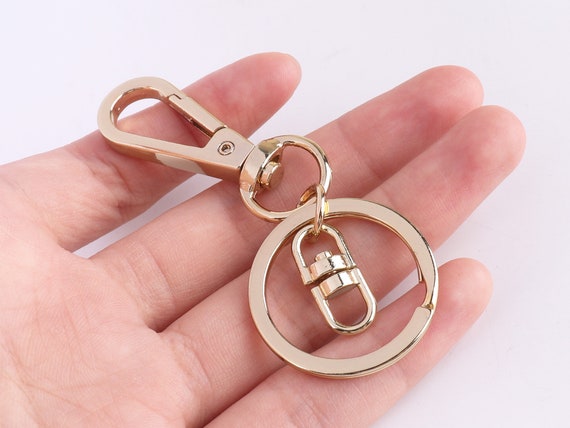 Keychain With Clip, Snap Hook Key Rings, Purse Hook Split