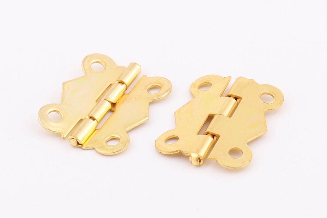 10pcs Hinges 2025mm Gold Box Hinge Metal Box Hinges Jewelry Etsy