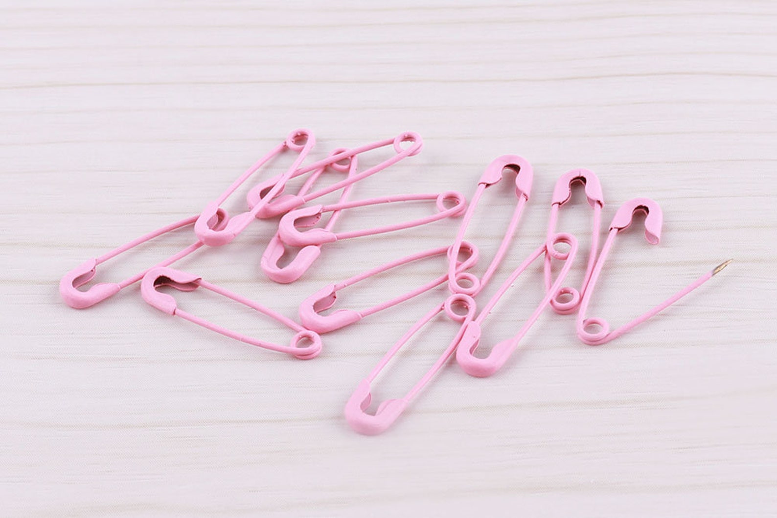 200pcs 19mm Safety Pins Pink Safety Pin Brooch Small Safety - Etsy