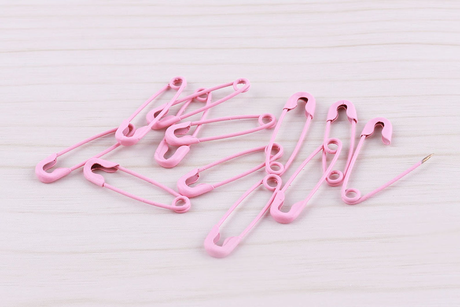 200pcs 19mm Safety Pins Pink Safety Pin Brooch Small Safety Etsy