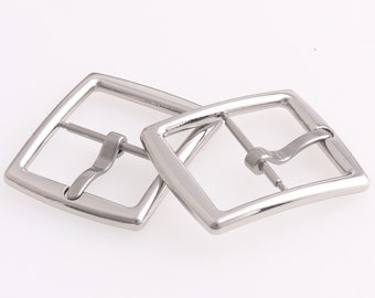 Silver Slider Adjustable Buckle Pin Buckle Strap Adjuster Belt Buckle Center Bar Buckle for 3/4''inch(20mm)webbing 10pcs