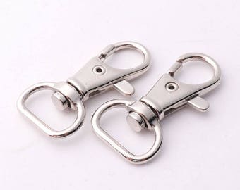 Girevoli Griffe Aragosta 50 Pezzi Fermagli Girevoli Moschettoni E - Foto 2