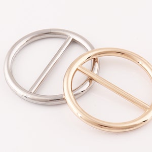 Silver buckle Gold Buckle Strap Buckles  Belt Buckle Adjuster buckle Round Metal Slide Buckle adjuster slide buckle for bags fingdings 4pcs