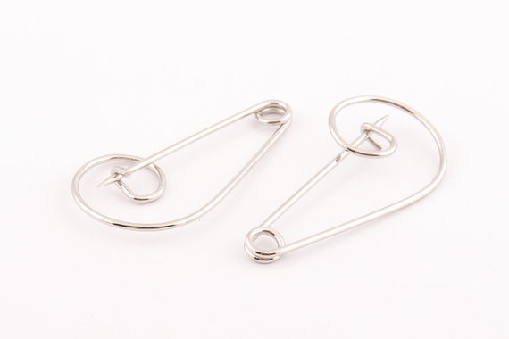 10pcs Large Safety Pins Kilt Pins Safety Pin Brooch Pin Bar Pins Bulk  Safety Pins Jewelry Findings 