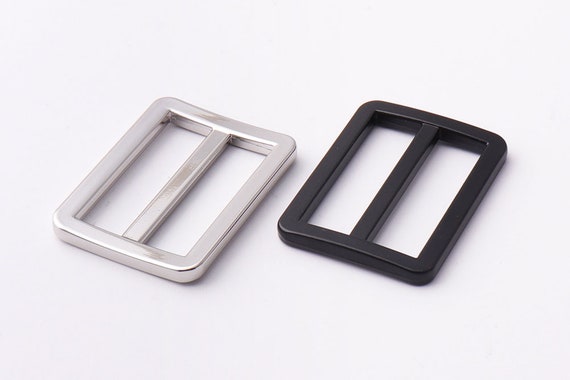 Rectangular Slider 1/" Buckle Movable Pin Adjuster Metal Anti-Brass 10 //20 pcs