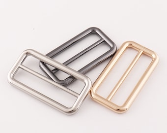 Adjuster buckle Metal Slide Buckle adjuster slide buckle Strap buckle Strap slider strap adjuster for leather  purse buckle  6pcs
