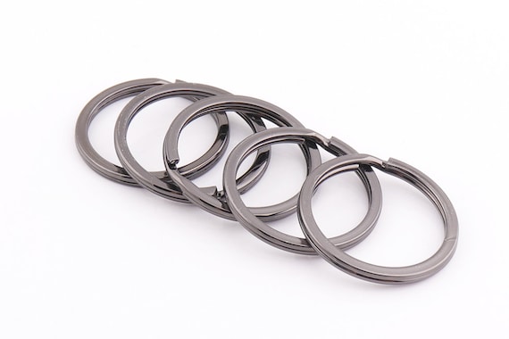 Key Rings Strong Split Rings Alloy Steel 25 MM Flat Key Chain Rings Metal Split Ring At ₹ 1/piece In  Mumbai
