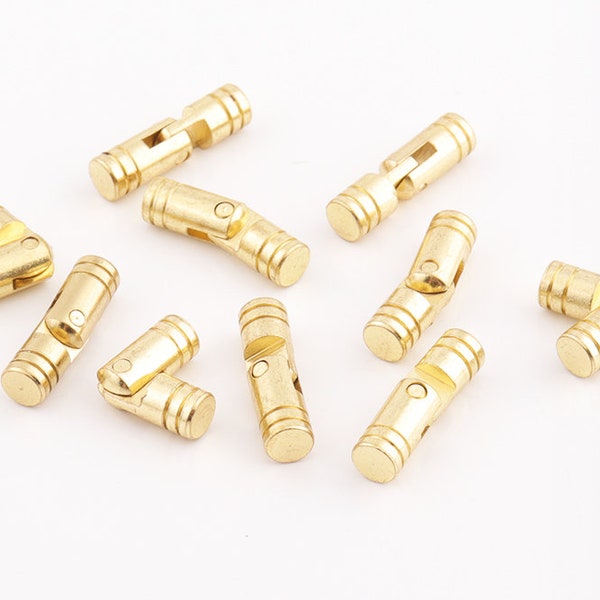 10pcs Barrel Hinge Light gold Concealed Hinge metal hinges parliament hinges jewelry box hinges decorative hinges 18mm*5mm