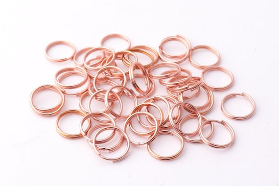 100 Soldered Closed Gunmetal Jump Rings - 20 gauge 4mm, 6mm, 8mm, 10mm –  Creating Unkamen