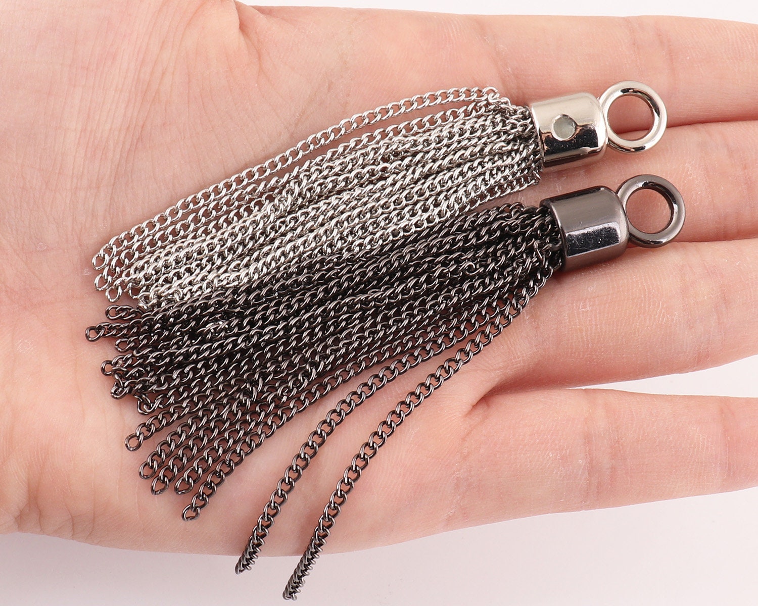 4pcs Metal Tassel Jewelry Craft Supply Diy leather bags purse Etsy
