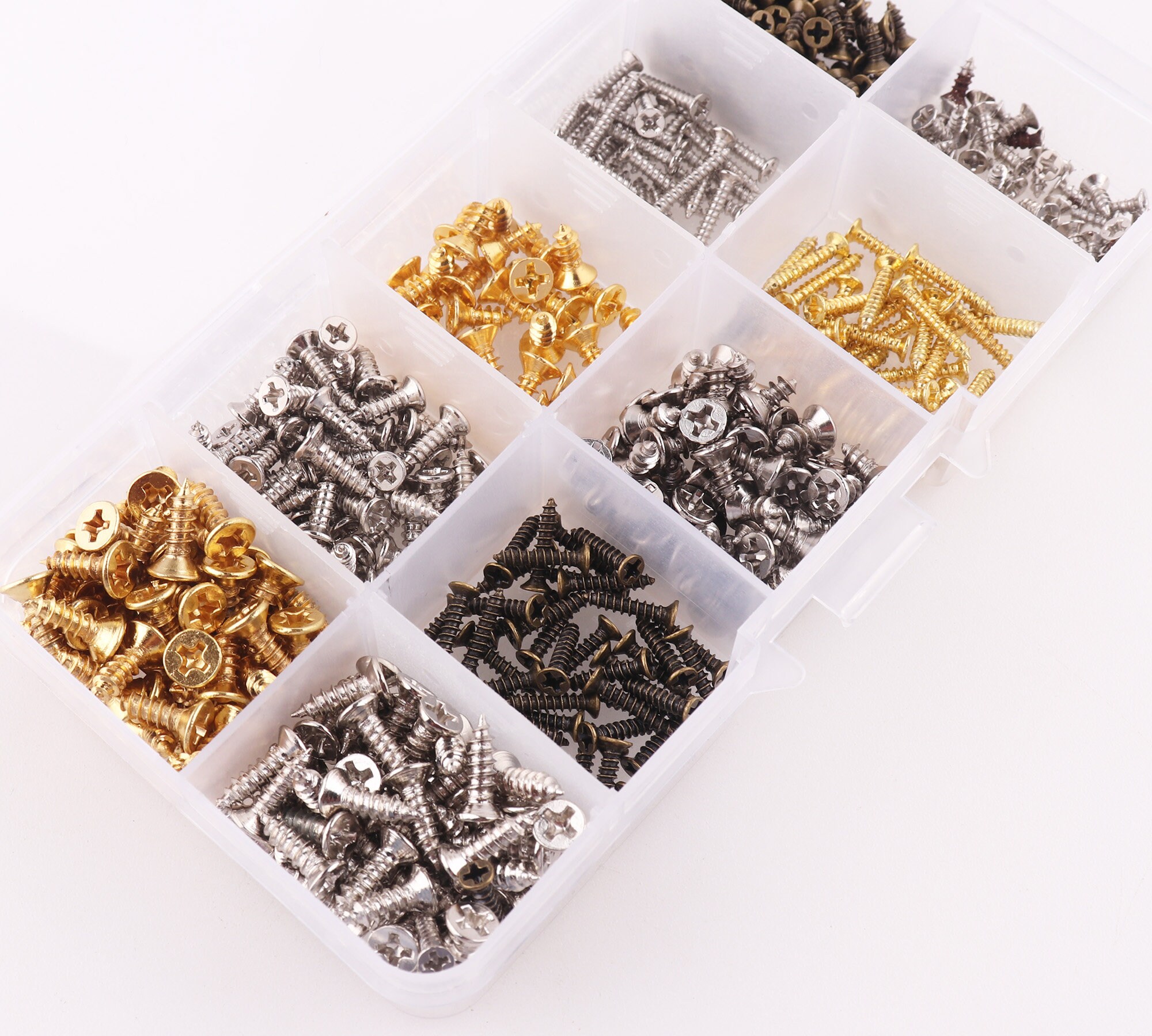 Gold screws drywall screws Wood Screws Miniature Hardware Etsy