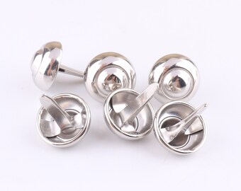 Solid Brass Purse Feet: Handbag Rivets, Leather Craft Studs - UK